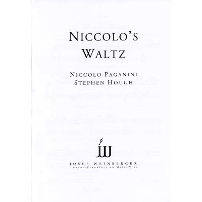 9790570057009 - Niccolos Waltz