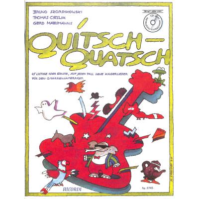 9790204227457 - Quitsch-Quatsch für Gitarre m Audio-CD - Bruno Szordikowski Thomas Cieslik Gerd Maesmanns Kartoniert (TB)