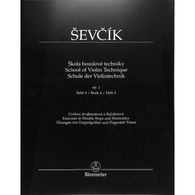 9790260107229 - Schule der Violintechnik op 1 4