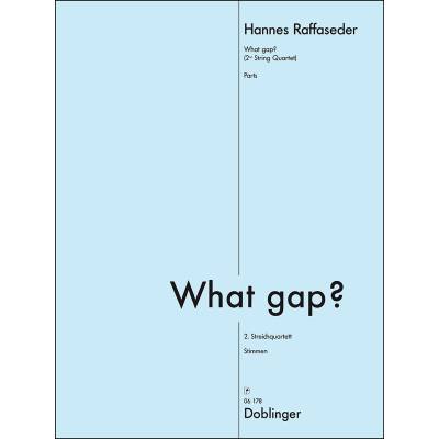 9790012410058 - What gap | Quartett 2