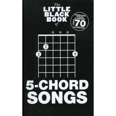 9781783052660 - The little black songbook of 5 chord songs