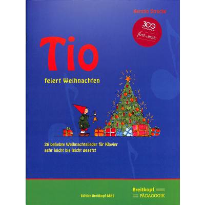 9790004184424 - Edition Breitkopf   Tio feiert Weihnachten für Klavier - Kerstin Strecke Kartoniert (TB)