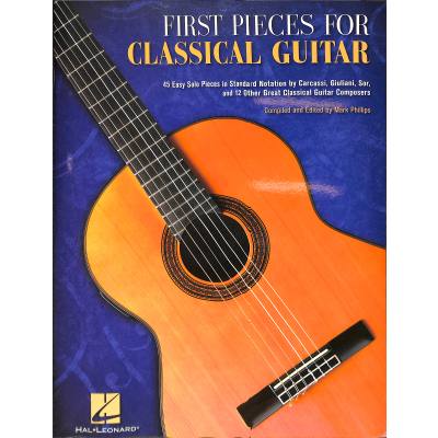 0884088960247 - First pieces for classical guitar