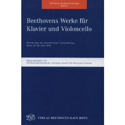 9783881880169 - Beethovens Werke fuer Klavier und Violoncello 9783881880169 - Beethovens Werke fuer Klavier und Violoncello