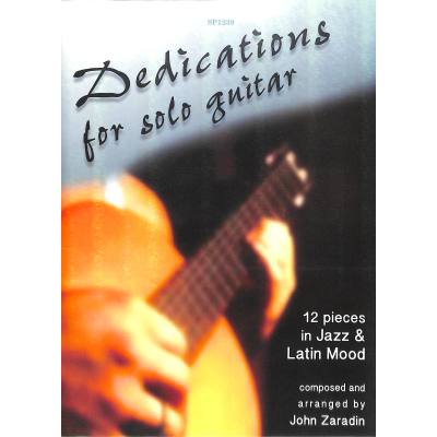 9790579982395 - Dedications for solo guitar