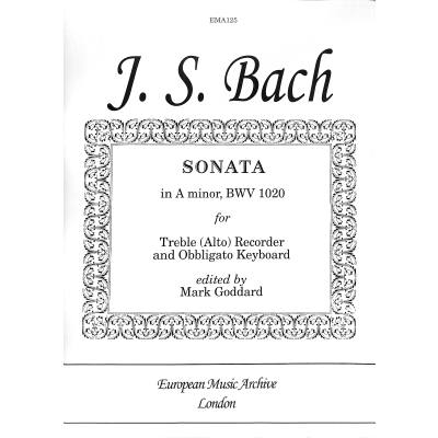 9790579990253 - Sonate a-moll BWV 1020 9790579990253 - Sonate a-moll BWV 1020