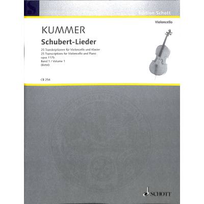 0841886019768 - Schubert Lieder op 117b | Band 1