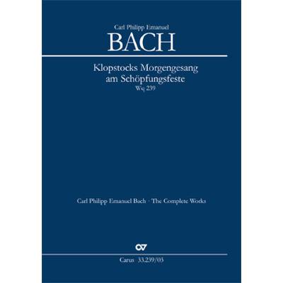 9790007140281 - Klopstocks Morgengesang am Schöpfungsfest WQ 239