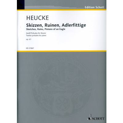9790001197724 - Skizzen Ruinen Adlerfittige op 61 | 12 Preludes