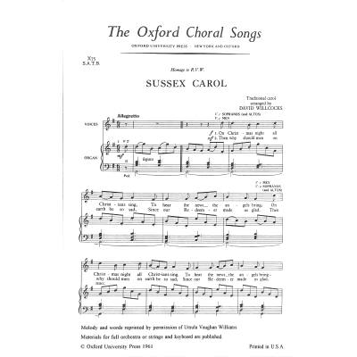 9780193851160 - Sussex Carol 9780193851160 - Sussex Carol