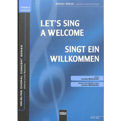 9790500228028 - Lets sing a welcome - singt ein Willkommen