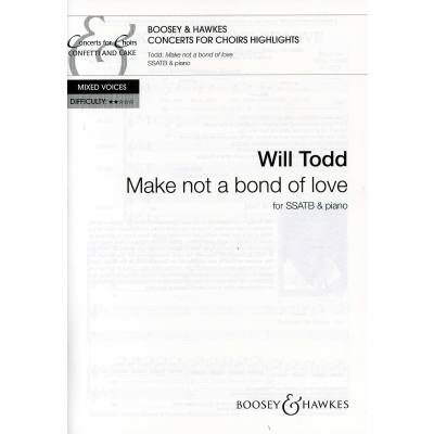 9781784540043 - Make not a bond of love