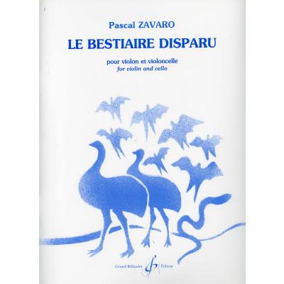 9790043095484 - Le bestiaire disparu