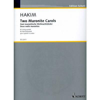 9790001200189 - 2 Maronite carols 9790001200189 - 2 Maronite carols