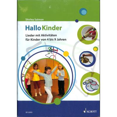 Hallo Kinder | Lieder mit Aktivitäten für Kinder von 4-9 Jahren