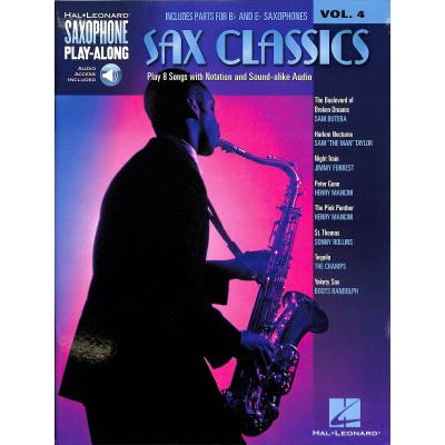 0884088871529 - Noten Sax Classics 4 für Alt und Tenorsax HL 114393 incl Playback download Code