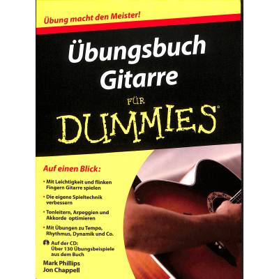 9783527710591 - Übungsbuch Gitarre für Dummies m Audio-CD - Mark Phillips Jon Chappell Kartoniert (TB)