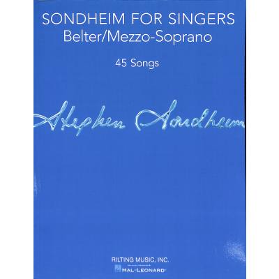 0884088964238 - Sondheim for singers