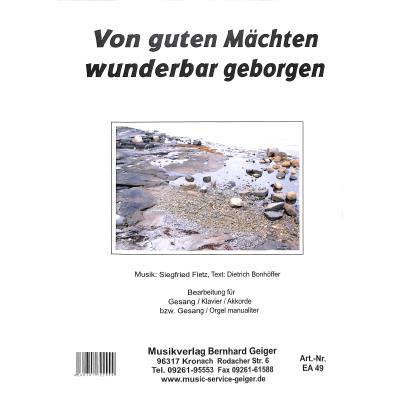 4260307722999 - Von guten Mächten wunderbar geborgen