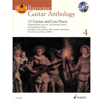 9781847613257 - Baroque guitar anthology 4