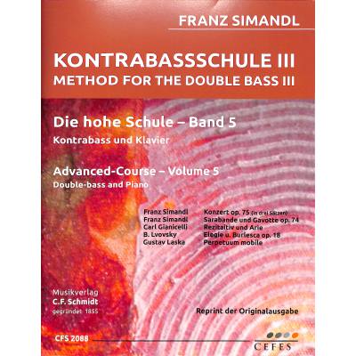 9790500334200 - Kontrabass Schule 3 | Die hohe Schule 5