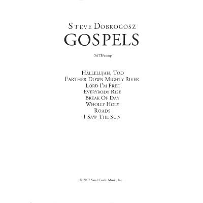 9990001227807 - Gospels - 5 Gospel Arrangements