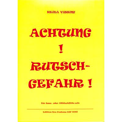 Achtung Rutschgefahr Musikhaus Hieber Lindberg