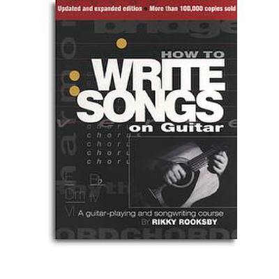 0884088250218 - How to write songs on guitar