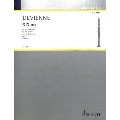 0841886025332 - 6 Duos op 74