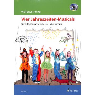 9783795744847 - Vier Jahreszeiten-Musicals m 2 Audio-CDs - Wolfgang Hering Kartoniert (TB)