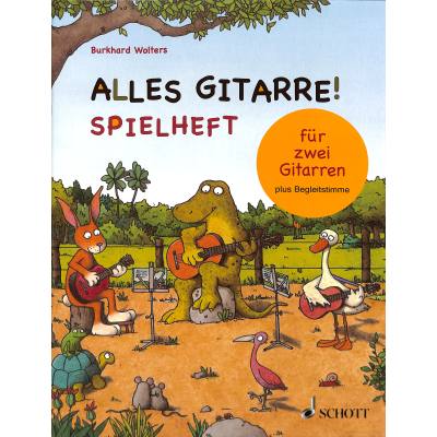 9783795744861 - Alles Gitarre! Spielheft für 2 Gitarren - Burkhard Wolters Geheftet