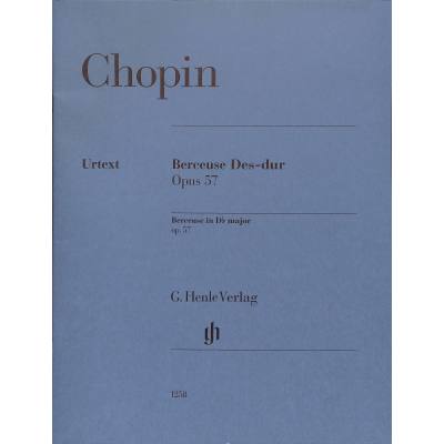 9790201812588 - G Henle Urtext-Ausgabe   Frédéric Chopin - Berceuse Des-dur op 57 - Frédéric Chopin - Berceuse Des-dur op 57 Kartoniert (TB)