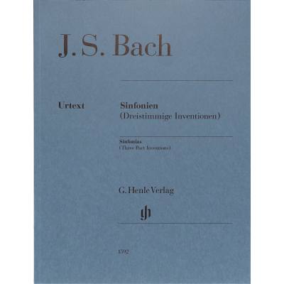 9790201815923 - Sinfonien (Dreistimmige Inventionen) für Klavier zu zwei Händen - Johann Sebastian - Sinfonien (Dreistimmige Inventionen) Bach Kartoniert (TB)