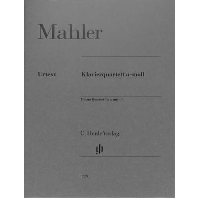 9790201812281 - Klavierquartett a-moll Partitur und Stimmen - Gustav Mahler Kartoniert (TB)