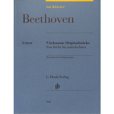 9790201818085 - Am Klavier   Ludwig van Beethoven - Am Klavier - 9 bekannte Originalstücke - Ludwig van Beethoven - Am Klavier - 9 bekannte Originalstücke Kartoniert (TB)