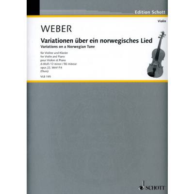0841886024205 - Variationen über ein norwegisches Lied op 22 0841886024205 - Variationen über ein norwegisches Lied op 22