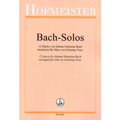 9790203430506 - Bach solos | 12 Stücke