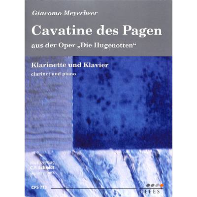 9790500330820 - Cavatine des Pagen (aus die Hugenotten)