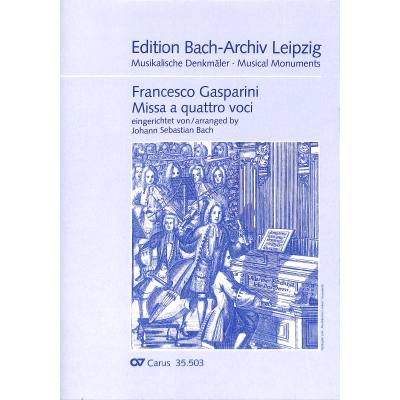 9790007165161 - Missa a quattro voci