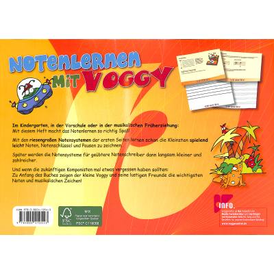 Noten Lernen Mit Voggy Notenheft Notenbuchde - 