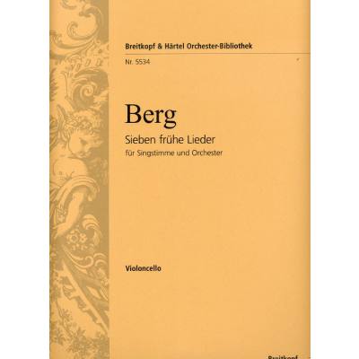 9790004341797 - 7 frühe Lieder