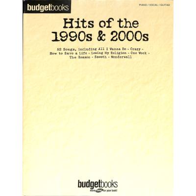 0884088863678 - Budget books - hits of the 1990s + 2000s