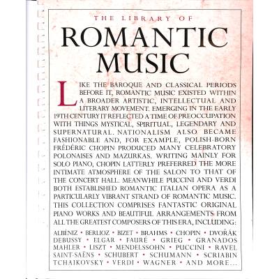 9781783052554 - The library of romantic music