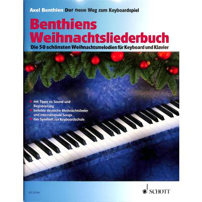 9783795749910 - Der neue Weg zum Keyboardspiel   Benthiens Weihnachtsliederbuch Geheftet