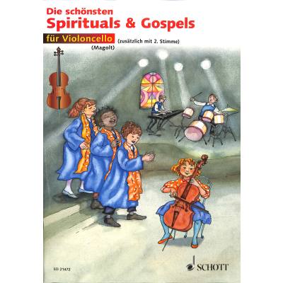 9783795747152 - Noten Die schönsten Spirituals & Gospels für 2 Violoncello ED 21472-50