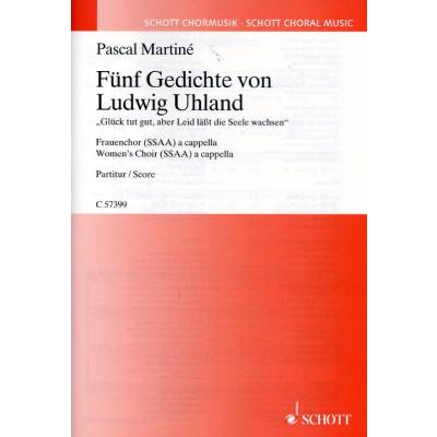 0841886027107 - 5 Gedichte von Ludwig Uhland 0841886027107 - 5 Gedichte von Ludwig Uhland