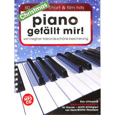 Piano gefällt mir christmas