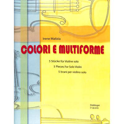 9790012204206 - Colori e multiforme | 5 Stücke 9790012204206 - Colori e multiforme | 5 Stücke