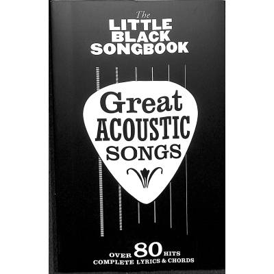 9781785580772 - The Little Black Songbook   The Little Black Songbook Great Acoustic Songs Kartoniert (TB)