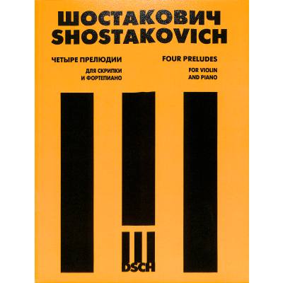 0884088266448 - 4 Preludes op 34